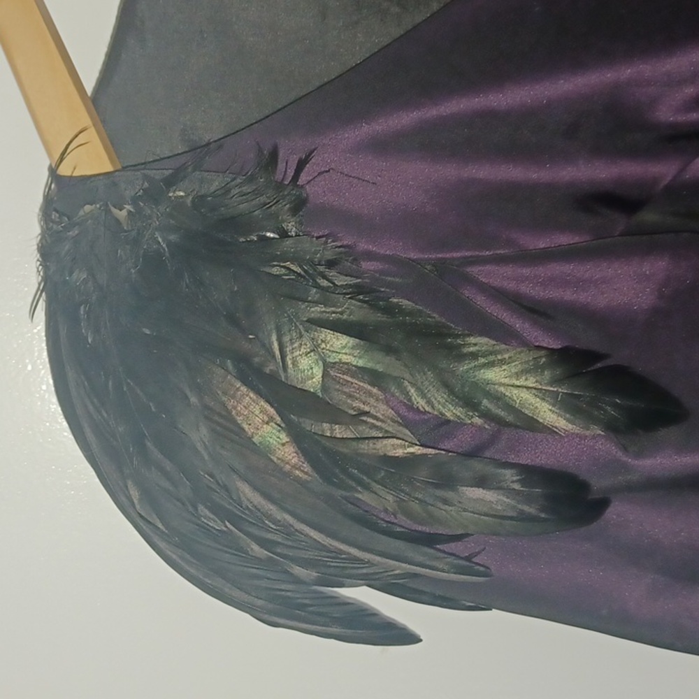 Vintage purple blazer jacket - Picture 4 of 6